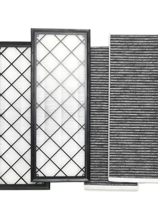 Filtro CA di alta qualità di marca TESFIL per Tesla ModelY e Model3 tutti gli anni Filtri a carbone attivo e HEPA completi