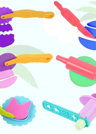 Stampo per pasta da gioco per gelato 3D Accessori per pasta da gioco Giocattoli artigianali fai-da-te per bambini Bambini Simpatico animale ghiacciolo Stampi per argilla da plastilina