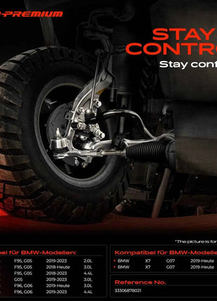 Frankberg 1x Braccio di Controllo Sospensione Asse Posteriore Sinistro per BMW X5 F95 G05 X7 G07 X6 F96 G06 Bj 2019 33306878021