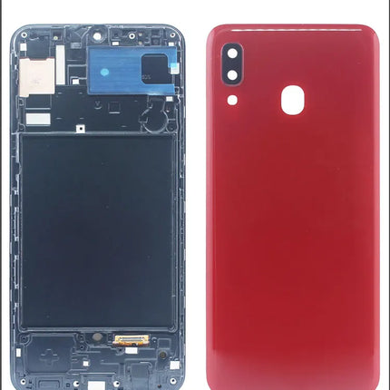 Display LCD AMOLED per Samsung Galaxy A30, Schermo Touch con Digitalizzatore, Assemblaggio Completo con Cornice per Samsung A30 A305F A305G