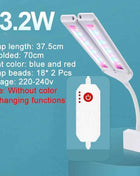 Super Bright Clip Lamp LED Aquarium Light for Aquatic Plant Grow Fish Tank Full Spectrum Timing Lamp 220-240V 30~70CM 4W 8W 13W