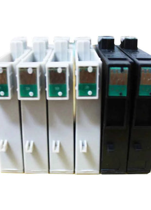 6 Pack T0487 Ink Cartridges for Compatible Epson T0481 T0482 T0483 T0484 T0485 T0486 Stylus R290 R200 R300 RX500 RX620 Printer