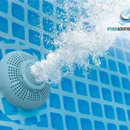 INTEX 26356 26364 26374 Schwimmbad 18f Set per piscine rettangolari con struttura ultra metallica Piscine fuori terra