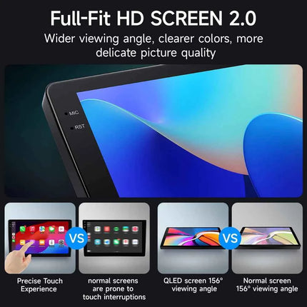 For Peugeot 107 Toyota Aygo Citroen Wireless CarPlay  Auto Car Radio Stereo Android 15 GPS Touch Screen Multimedia 10 inch
