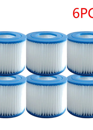 Filtro di ricambio per piscina da 1-10 pezzi adatto per Bestway Flowclear Size cartuccia filtro VI Lay-Z-Spa - Miami Vegas Palm Springs