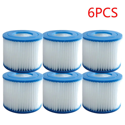 Filtro di ricambio per piscina da 1-10 pezzi adatto per Bestway Flowclear Size cartuccia filtro VI Lay-Z-Spa - Miami Vegas Palm Springs