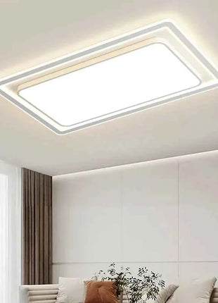 Lampada da soggiorno moderna con telecomando Lampada da soffitto a LED semplice Decorazioni per la casa Lampada da camera da letto Apparecchio di illuminazione per sala da pranzo per interni