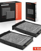 Filtro Abitacolo Frankberg 2x a Carbone Attivo per Renault Megane II BM0/1 EM0/1 KM LM dal 2002 K1130A 387 971 LAK175 7701064235