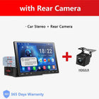 10 inch Android Car Stereo Single 1 Din Retractable Screen Apple CarPlay Android Auto 1Din Car Bluetooth Radio Head Unit