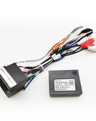 Decodificatore bus CAN Mini-ISO Harness, ritenzione SWC RCA P&P 16 pin Android, per Fiat 500 2007-2015, Panda 169 Doblo 263, Punto Ducato