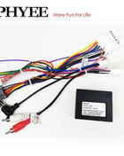 [Doppio 20 pin] Decodificatore CAN Bus cablaggio, supporto amplificatore SWC e JBL, Android 16 pin, per Toyota Prado Prius Camry Highlander