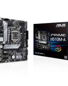 Asus LGA1200 PRIME H510M-A H510 Motherboard PCI-E 4.0 2 DDR4 64GB 4 SATA III Micro ATX Motherboard 1200 USB3.2
