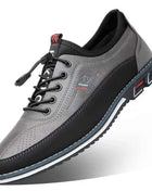 Fashion Black Dress Shoes Mens Business Leather Oxford Social Luxury Shoes Prom Casual Footwear big size 48 49 50 51 52 53
