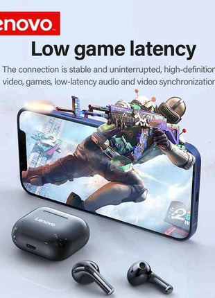 Original Lenovo LP40 wireless headphones TWS Bluetooth Earphones Touch Control Sport Headset Stereo Earbuds For Phone Android