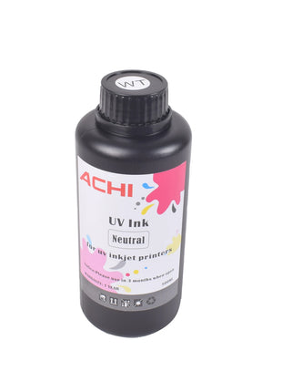 CMYKW 5*500ML UV Ink for R1390 L800 XP600 TX800 Printhead for UV A3 A4 A5 6090 Flatbed Inkjet Printer US Stock