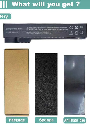 CC06 Laptop Battery for HP EliteBook 8460P 8460W 8470P 8470W 8560P 8570P ProBook 6360B 6460B 6465B 6470B 6475B 6560B 6565B 6570B