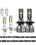 H1 H7 LED Headlight Bulbs IP68 Waterproof Extreme Weather Proof  For Renault Scenic 2 2003 2004 2005 2006 2007 2008 2009 2010