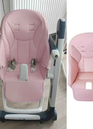 Baby Stroller Leather Cushion Baby Dining Chair Leather Cover PU Composite Sponge Cushion Baby Cover Chair Seat Case Accessories