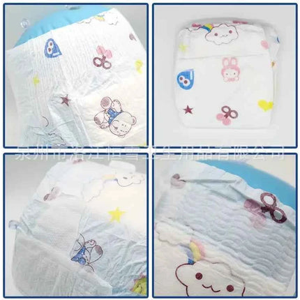 50pcs/1pack Baby Pull Up Diapers Soft Thin Breathable Super Absorbent Disposable Nappy for Newborns Wholesale Hot Sale