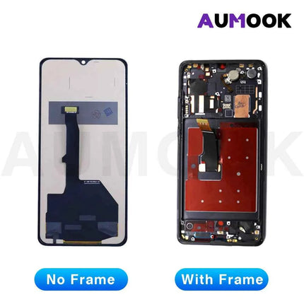 OLED Screen For Huawei P30 Pro LCD Display Touch Screen Digitizer Assembly With Frame For Huawei P30 Pro VOG-L29 Replacement