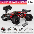 SCY9522PRO Super Brushless Motor Remote Control Car 85 km/h or 50 km/h High-Speed 4WD 1:16 Scale Model Racing Car Boy Toy Gift