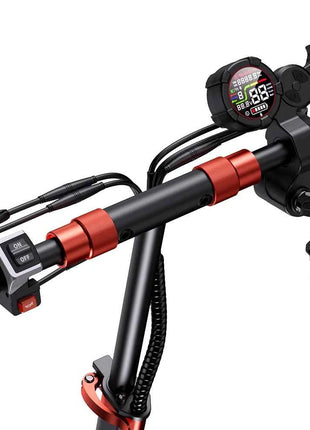 iScooter iX5S 1000W High-Power Electric Scooter, 48V15Ah Battery 65KM Range, 11" Off-Road Tires with Mechanical Disc Brakes