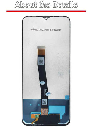 Display LCD Testato per Samsung A22 5G, Schermo Touch con Digitalizzatore, Assemblaggio Completo per Samsung A226 A226B, Schermo LCD con Cornice