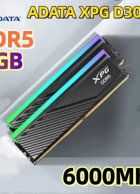 ADATA XPG D300G DDR5 Memory 16G 32G 6000MHz Gaming RGB 288 Pin DDR5 SDRAM Desktop Gaming Memory