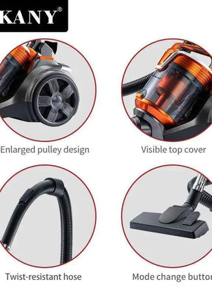 3600W 15000PA A Vacuum Cleaner Vacuum multi-cyclonic Filtration cored Vacuum Hard Floors Carpets FET Hair