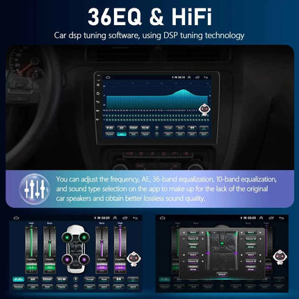 Podofo 10" CarPlay Android Radio For FIAT 500L 2012-2017 Car Multimedia Player GPS Stereo 4G Autoradio IPS Intelligent System