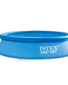 Piscina Gonfiabile per Famiglie Intex 28106 da Esterno 244x61cm, Piscina per Bambini con Bordo Rialzato da 8 Pollici