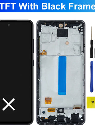 Super AMOLED A52S 5G A528B A528B/DS A528N Schermo per Samsung Galaxy A52s 5G Display LCD Touch Screen Digitizer Assembly