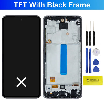 Super AMOLED A52S 5G A528B A528B/DS A528N Schermo per Samsung Galaxy A52s 5G Display LCD Touch Screen Digitizer Assembly
