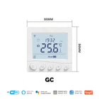 MOES WiFi Smart Thermostat for Floor Heating & Boiler, Tuya App Remote Control, Compatible with Alexa Google Home, Programmable