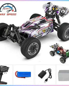 WLtoys 144010 144001 75KM/H 2.4G RC Car Brushless 4WD Electric High Speed Off-Road Remote Control Drift Toys for Children Racing