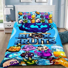 B-Blox F-Fruits Game Bedding Set 3D Cartoon Duvet Cover Set Soft Skin-Friendly Single Double King Size For Kids Birthday Gift