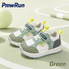 Scarpe sportive in pelle PU per bambini, patchwork, moda, sneakers per bambini, calzature da corsa impermeabili per ragazzi e ragazze