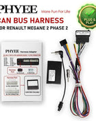 Decodificatore CAN Bus, Supporto R-Link TOMTOM Display SWC, Plug & Play 16 Pin Radio Android, per Renault Megane 2 Fase 2, Clio 3