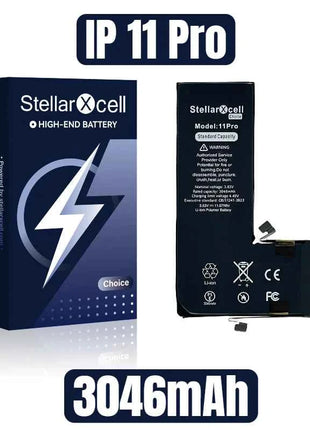 Choice StellarXcell OEM Chip Battery Replacement for IPhoneSE 7 8 X XR XS XSMAX iphone11 12pro 13mii 14pro 15Pro  Replacement