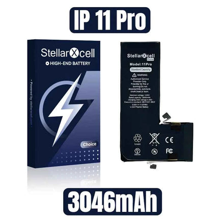 Choice StellarXcell OEM Chip Battery Replacement for IPhoneSE 7 8 X XR XS XSMAX iphone11 12pro 13mii 14pro 15Pro  Replacement