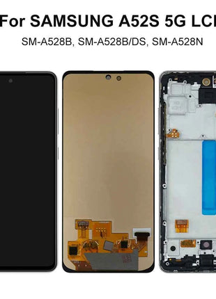 Super AMOLED A52S 5G A528B A528B/DS A528N Schermo per Samsung Galaxy A52s 5G Display LCD Touch Screen Digitizer Assembly