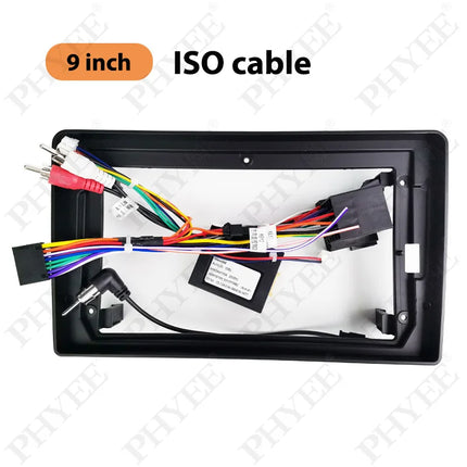Telaio pannello cruscotto per Audi A3 8P 2008 a 2012, adattatore cablaggio radio, decodificatore CAN Bus, per multimediale Android 2DIN 9"