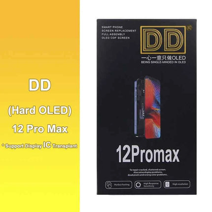 DD OLED LCD Display For iPhone 12 13 14 15 16 16e Pro Max Plus Mini LCD Display Touch Screen Digitizer Assembly Replacement