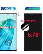 NEW AMOLED For Samsung Galaxy S22 Ultra 5G LCD Display LCD Touch Screen Digitizer Assembly For Samsung S22 Ultra Screen