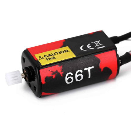 INJORA 050 Brushed Motor 50T 66T 88T Upgrade for 1:24 RC Crawler Axial SCX24 AXI90081 AXI00002 AXI00004 Gladiator Bronco