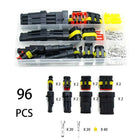 Waterproof Connectors Kit Automotive Wire Quick Connector Electrical In Car Wiring Auto Seal Socket 1 2 3 4 5 6 Pin Plug Kit Way