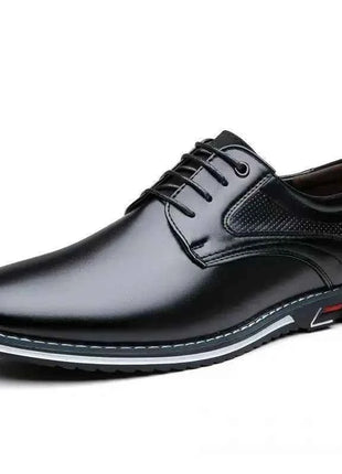 Fashion Black Dress Shoes Mens Business Leather Oxford Social Luxury Shoes Prom Casual Footwear big size 48 49 50 51 52 53