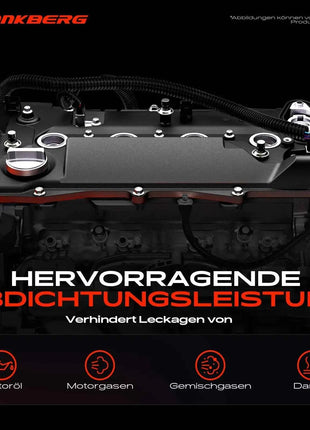 Coperchio valvole Frankberg 1x per testata cilindri Mercedes-Benz Classe S E55 G55 Elettrica 2017-2011 1130160005 A1130160005
