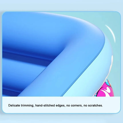 Piscina gonfiabile da 1,1 M 1,2 M Piscina gonfiabile per interni ed esterni in PVC Piscina ispessente per cartoni animati per piscina per bambini