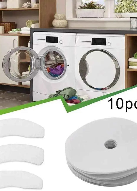 10 Pieces Clothes Dryer Exhaust Filter Universal Portable Dryer Lint Filter Replacement Filter Housing 235mm*34mm Lint Filter